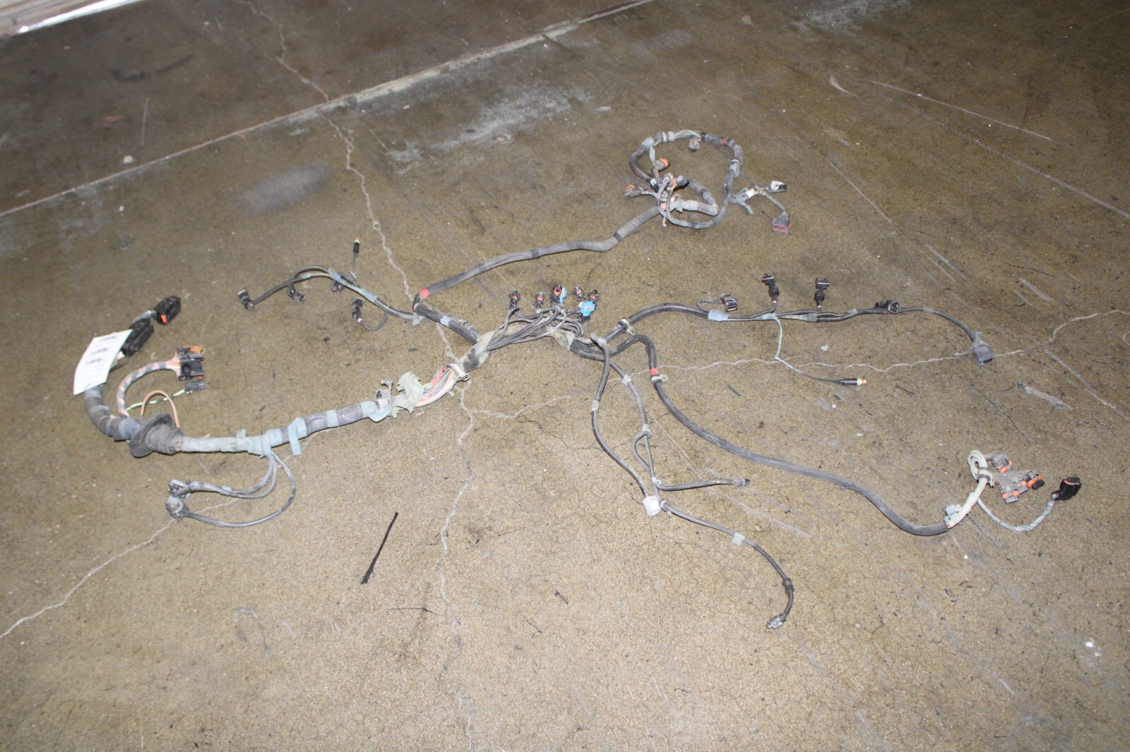 Maserati M128 Coupe, Spyder, Engine Injection Wire Harness, Used, P/N 202617