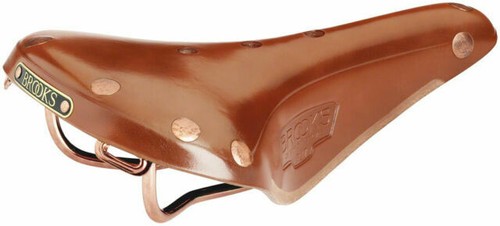 Selle Brooks B72 Vintage – Cuir Marron – 4 Rails – Pour Klunker, Vélo Course