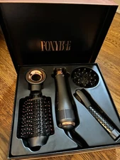 FoxyBae Rose Gold Styler 4 - 1 Blow Dryer Set, Blow Out, Diffuser, Curler