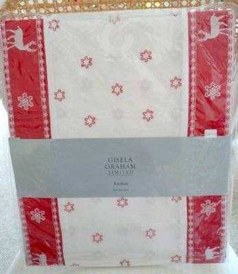 Gisela Graham Weihnachten Tischläufer - traditionelle weihnachtliche Tischdeko