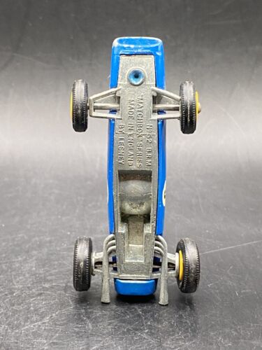 Matchbox Lesney #52b BRM F1 Racing Car Blue w Original Box Vintage Toy Car VTG - Picture 7 of 8