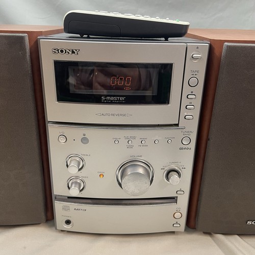 Mini impianto hi-fi Sony HCD CPX11 funzionante con altoparlanti e telecomando ottime condizioni - Foto 2 di 9