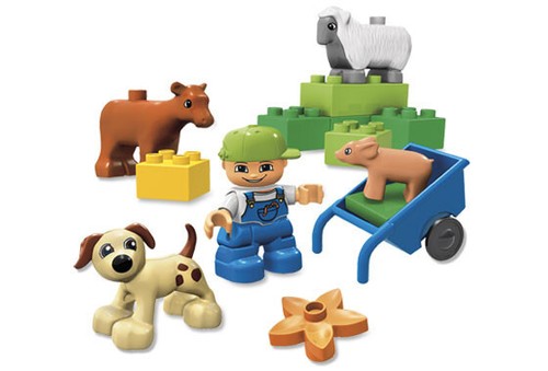 LEGO Duplo Farm ""Tiere"" (4972) - 100% komplett mit Box - Bild 2 von 6