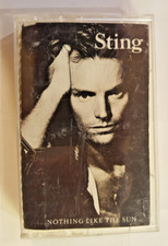 STING ...Nothing Like The Sun Cassette Tape 1987 A M Records   CS 6402