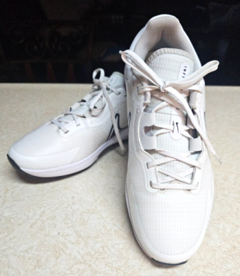 Nike Infinity Pro 2 White/Black/Photon Dust Golf Shoes DJ5593-115, Men s 11.5