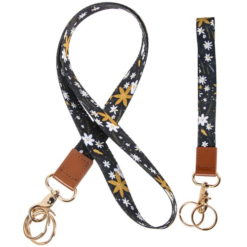 1 Set Outdoor Portable Wrist Lanyard ID Badge Holder Lanyard - 第 1/12 張圖片