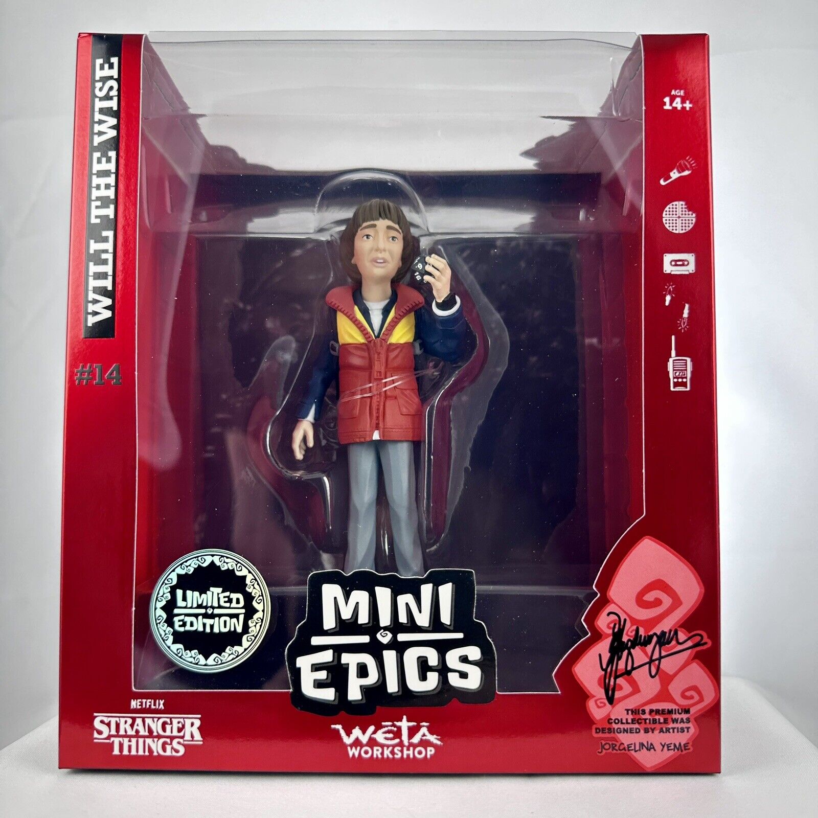 Stranger Things Mini Epics Vinyl Figure Will Byers (Season 1) 14 cm