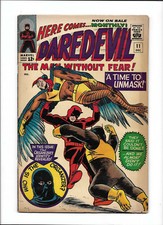 DAREDEVIL #11 [1965 VG+] "A TIME TO UNMASK!"