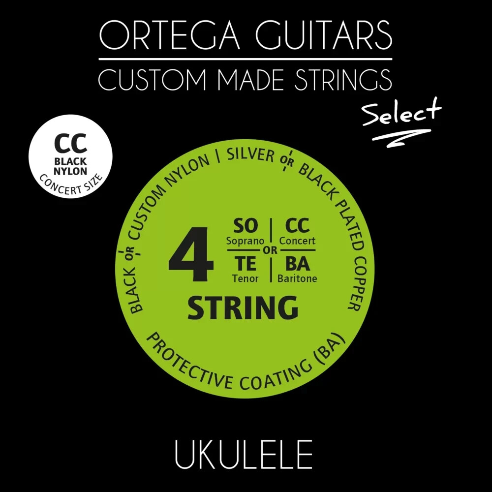 ORTEGA  CONCERT UKULELE  COATED STRINGS -UKS-CC