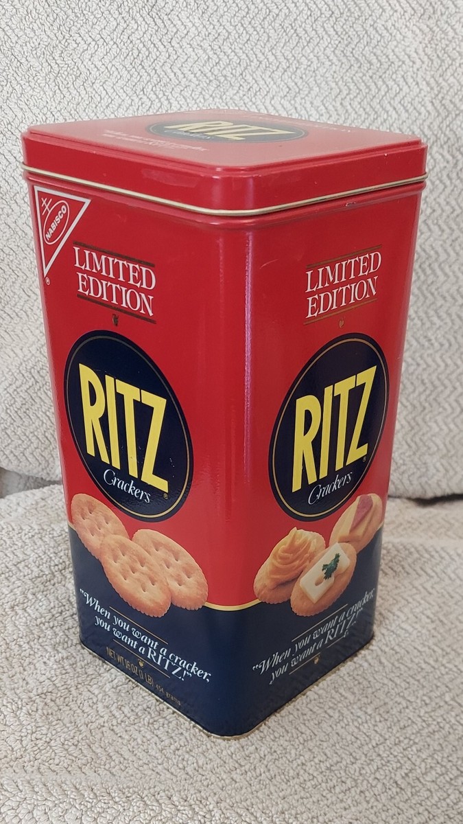 Vintage Limited Edition 80's Nabisco RITZ Cracker Tin | eBay