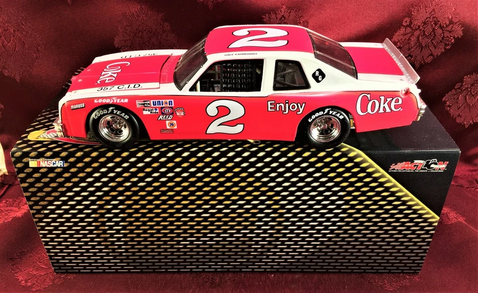 DALE EARNHARDT #2 Coka Cola 1980 RCCA 1/24 Elite Car & 1/64 HO Car Diecast SET - Image 3 of 4