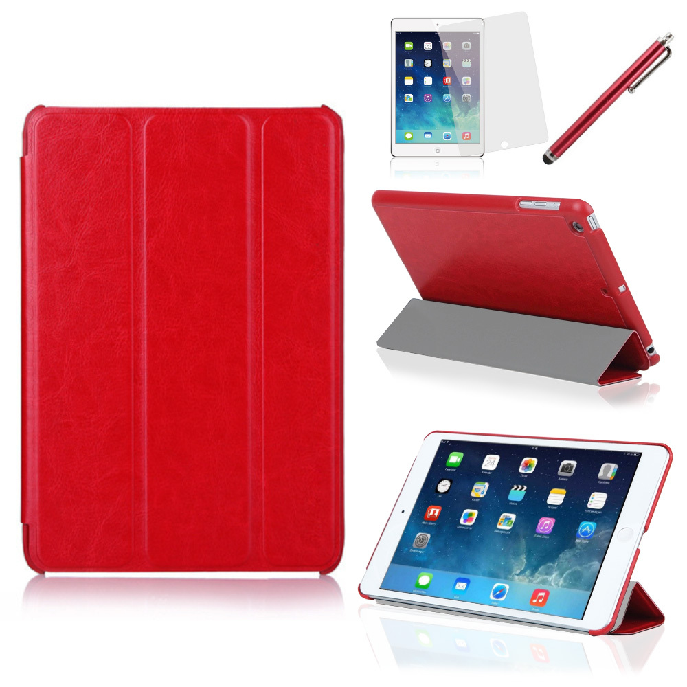 Tri-Fold Slim Smart Magnetic Leather Case for Apple iPad Air