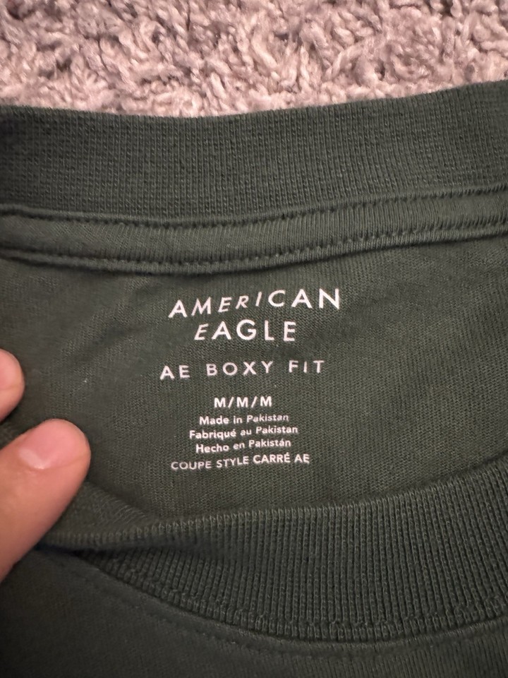 American Eagle Boxy Tee 5 Pack Men Medium | eBay