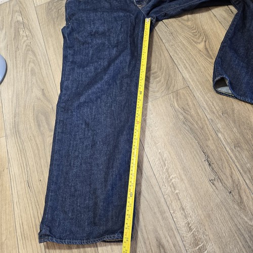 Ralph Lauren RL Polo Brixton Loose Fit Straight Leg Jeans Men 36x28 Dark Wash - Picture 8 of 12