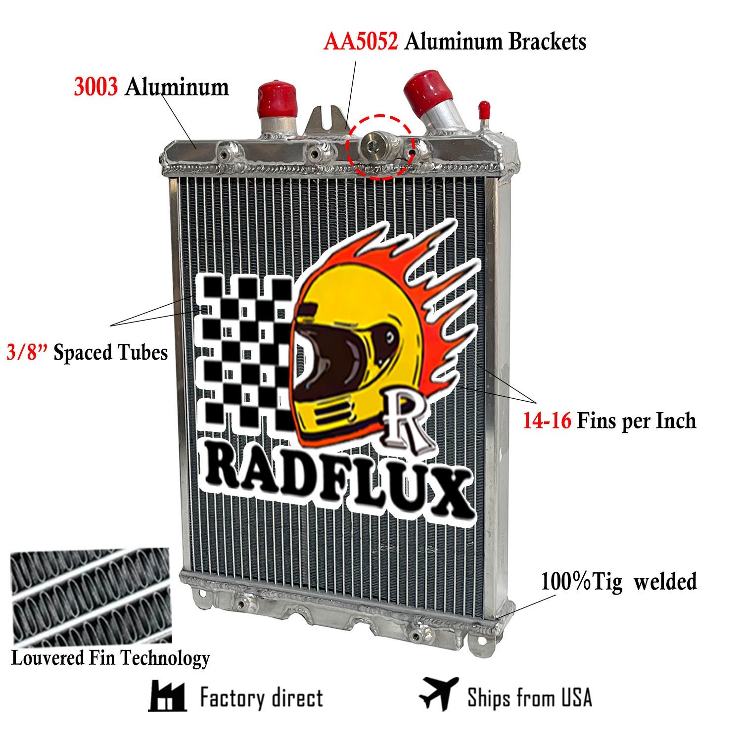 Ferrari 360 2000-2006 RIGHT Radiator