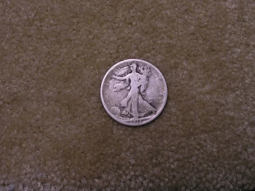 Photo of a 1918-P Walking Liberty Half Dollar from an eBay listing that sold on Jul 20, 2026