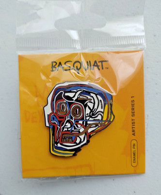 Pintrill Basquiat Artist Series 1 Enamel Mask Pin