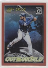 2018 Panini Donruss Optic Out of this World Red Prizm 35/99 Joey Gallo #OW4 0c6