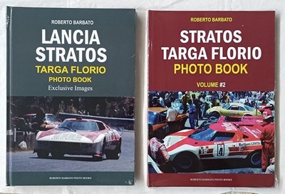 Lancia STRATOS TARGA FLORIO Vol. 1 und Vol. 2 FOTOBÜCHER von Roberto BARBATO 2026