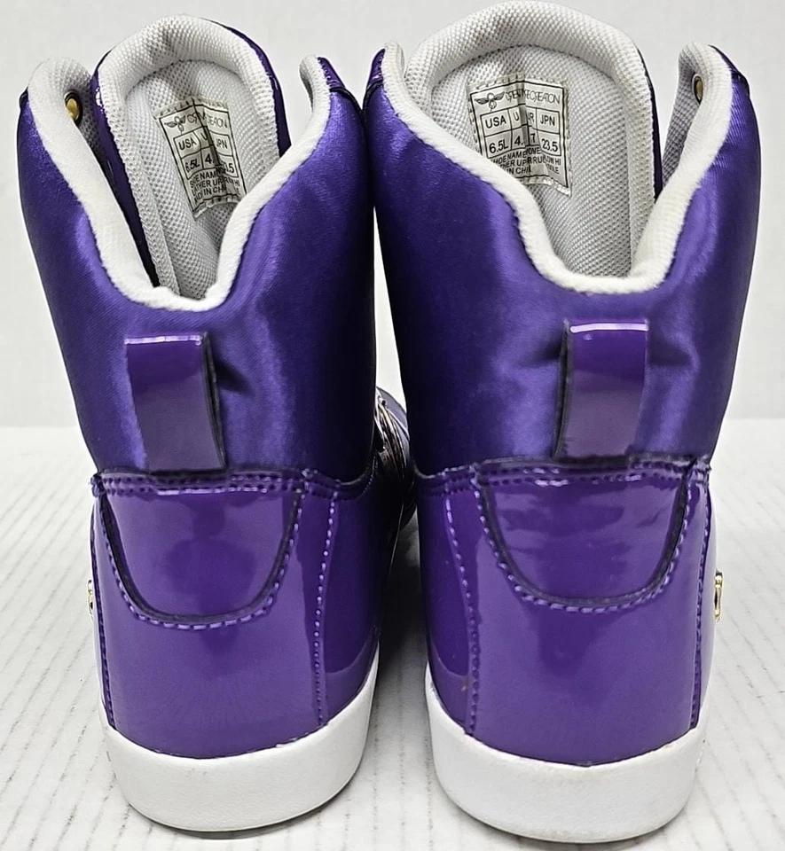 Zapatillas Creative Recreation Galow Hi púrpura para mujer talla 6,5 - Ropa de calle casual Foto 4 de 4