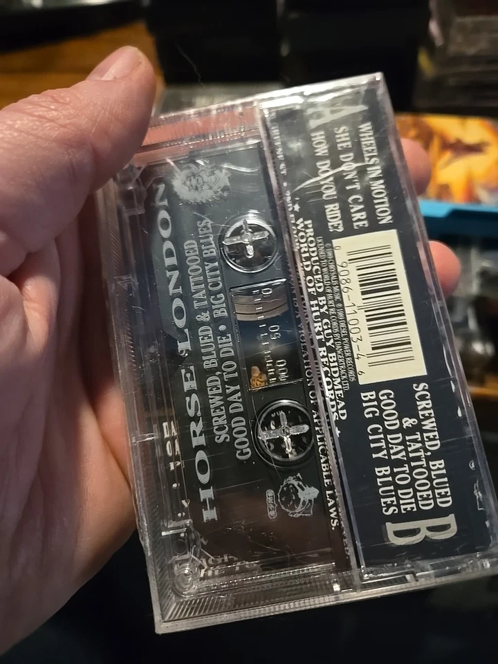 HORSE LONDON - HORSE LONDON (SELF TITLED) CASSETTE TAPE OOP (1989) CHRYSALIS - Image 3 of 3