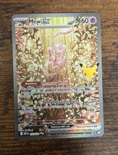 Carta Pokemon Mew Ex 152/128 30° Anniversario