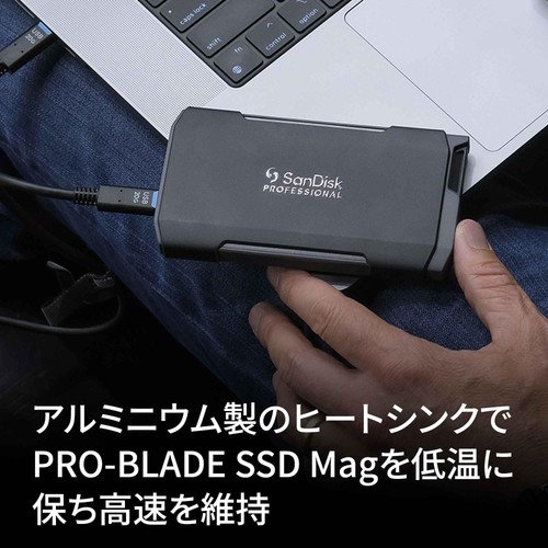 SanDisk Professional External Portable SSD 0TB PRO-BLADE TRANSPORT Maximum read - 第 5/7 張圖片