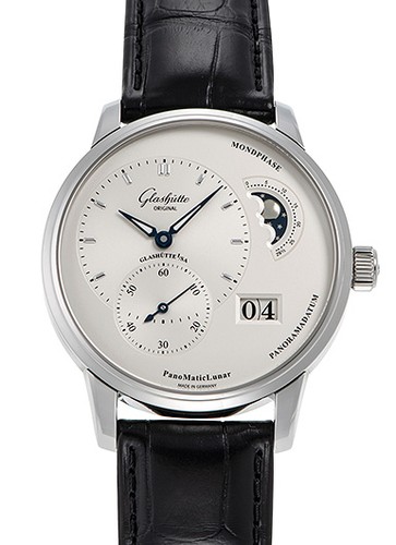 Glashutte Original Pano Matic Lunar 1-90-02-42-32-61 Stainless Steel #KMW1586