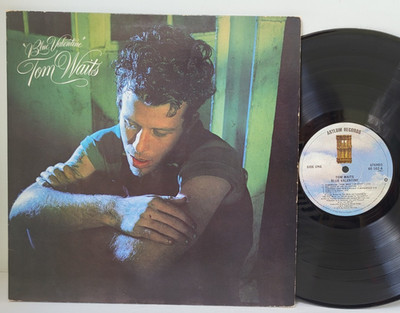 TOM WAITS Blue Valentine 1978 1st Press Asylum LP Gatefold - Play Tested VG+ *G1