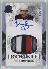 2017-18 Upper Deck The Cup Rookie 180/249 Will Butcher #121 Patch Auto 01lu