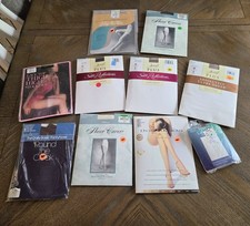 Lot Of 10 Vintage Pantyhose Mixed Collection 4