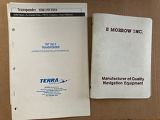 TERRA Avionics TRT-250 Transponder Installation and Operator's Manual & more