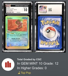 Lombre 45/100 EX Sandstorm Reverse Holo