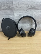 Beats Dr Dre Solo 3 Wireless Over Ear Headphones Matte Black Case Apple W1 Chip