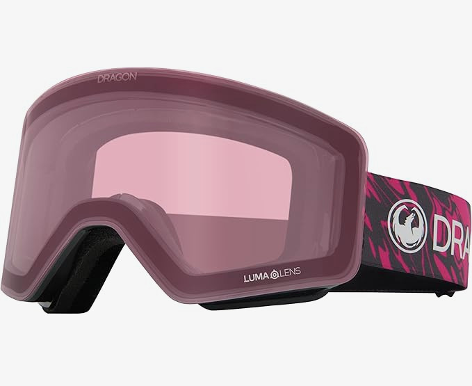 NEW $190 Dragon R1 OTG Goggles watermelon dark smoke+bonus LL Rose