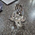 Swarovski Silver Crystal Faceted Clear Walrus 7620 Figurine w/ Box & Certificate — photo 2