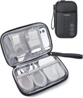 Bagsmart Cord Organizer Travel Cable Bag Tech Single Layer Black