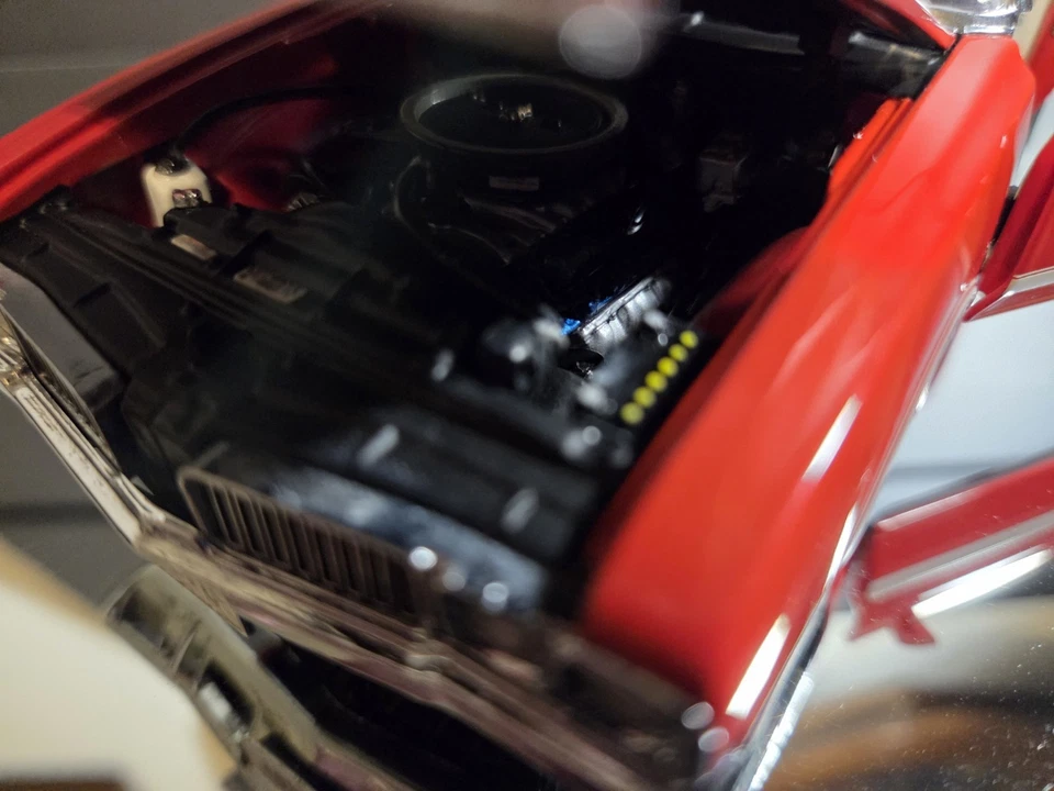 ¡NUEVO! Oldsmobile 442 W-30 Danbury Mint, 1970, escala 1:24 diecast Foto 4 de 4