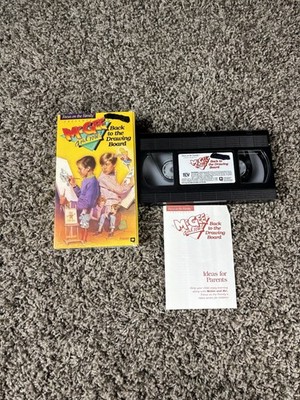 Focus On The Family McGee And Me Back To The Drawing Board VHS W/ Insert