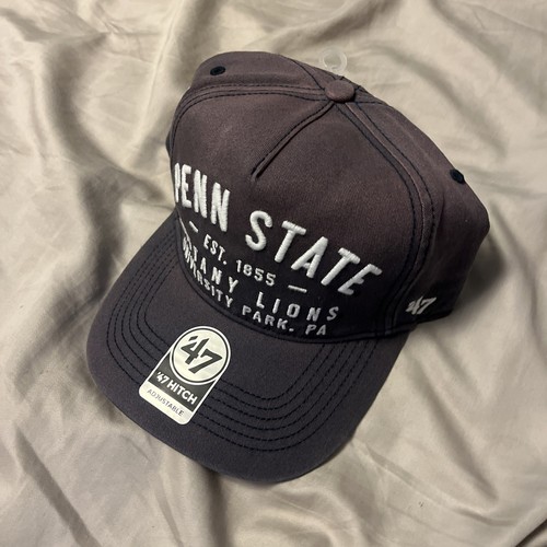Penn State Nittany Lions NCAA '47 Brand Navy Dusted Laramie Hitch Adjustable Hat - Bild 3 von 4