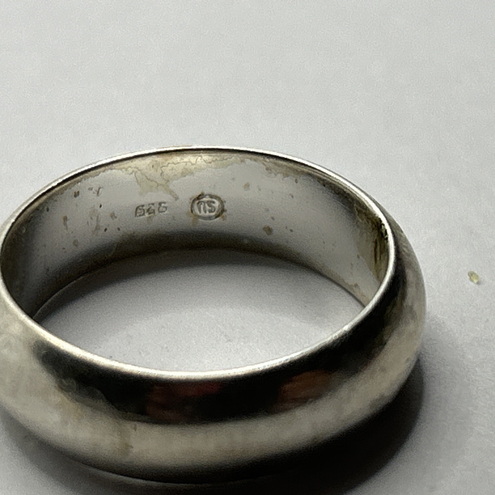 Sterling Silver 925 Solid Band Ring Minimalist Cl… - image 3