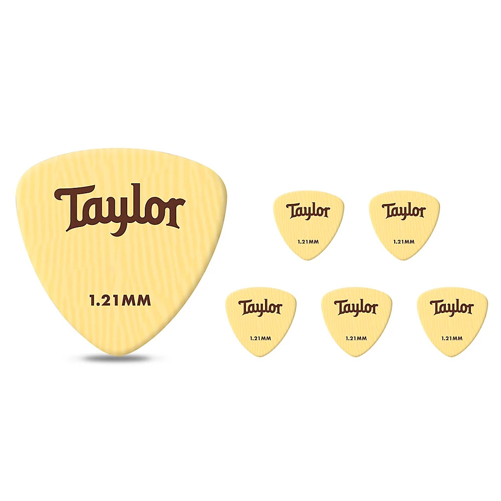 Медиаторы Taylor Premium DarkTone Ivoroid 346 11 мм 6 упаковок 2990₽