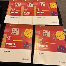Lifepac Math 1st First Grade Teachers Guide P...