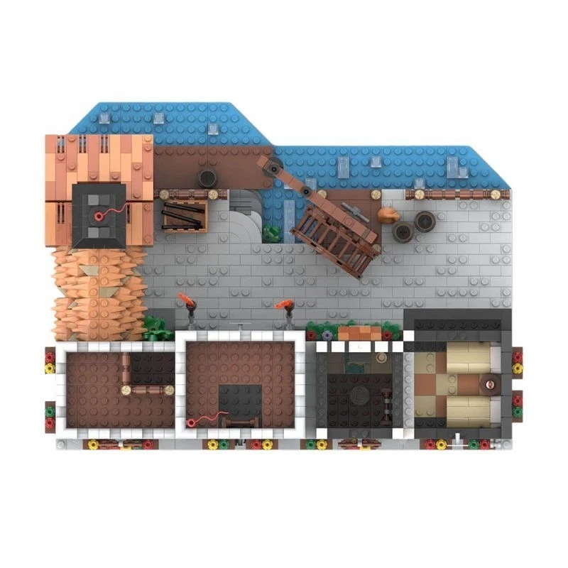 MOC-164496 Lion Knights’ Harbor Compatible with 10305 3094 PCS Castle - Image 4 of 4