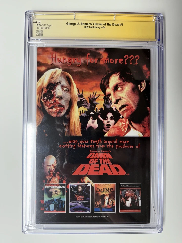 El amanecer de los muertos #1 cómic Tom Savini machete zombie póster zombi! Leer descripción Foto 4 de 4