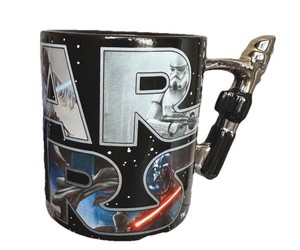 Star Wars Lightsaber Handle Ceramic Mug | Holds 20 Ounces Sm Chip See Pics