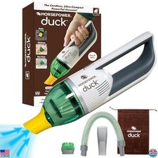 Duck Cordless Vacuum - Ultra-Powerful Suction, Compact, Rechargeable with Hose