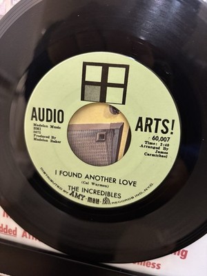 INCREDIBLES-1967 NORTHERN SOUL/I FOUND ANOTHER LOVE/HEART AND SOUL/MINT- VINYL