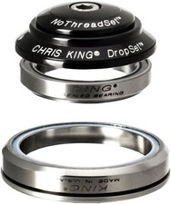 Chris King DropSet 3 Headset - 1-1/8 - 1.5", 41/52mm, 36 Deg, Black