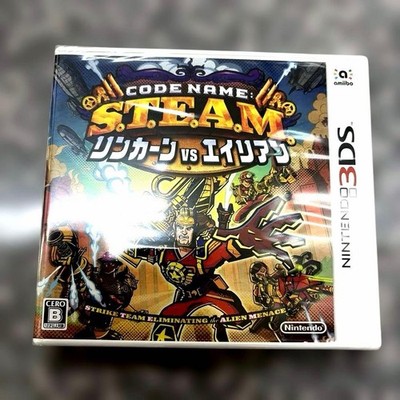 3DS Code NameS.T.E.A.M. Lincoln VS Aliens